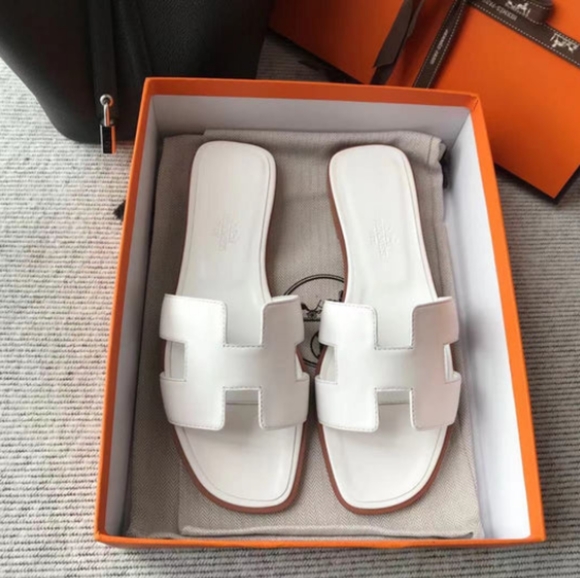 Hermes Shoes Women Ermes Fashion Designer Slipper Size 38 Poshmark